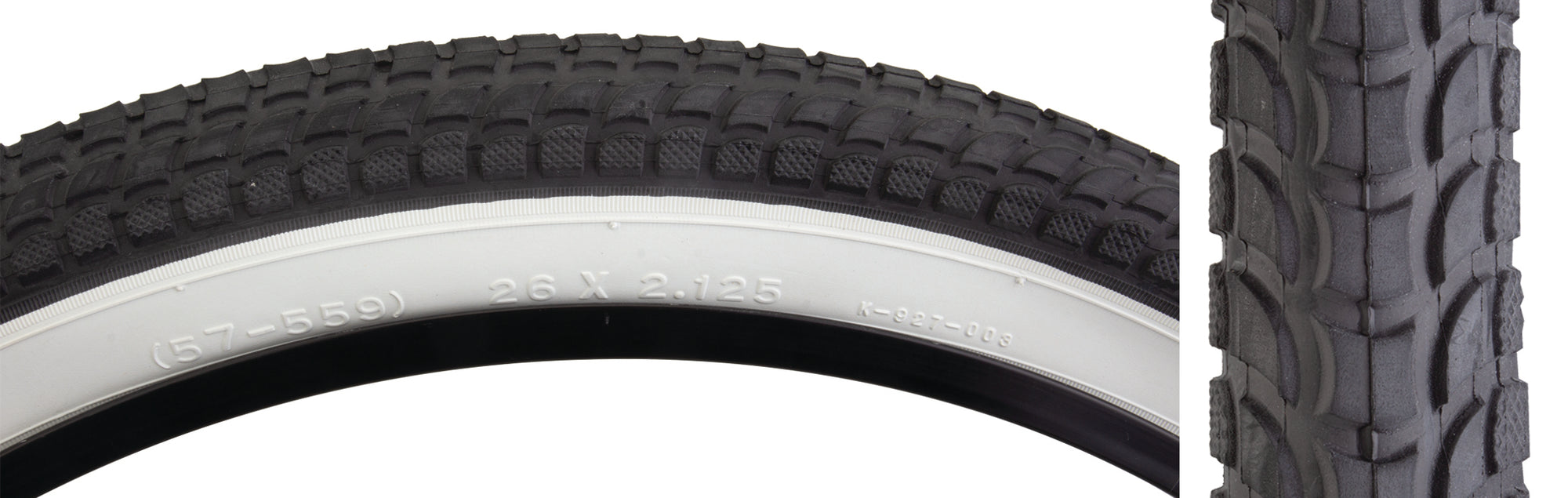 Sunlite Cruiser 927 Tire - 26x2.125 (Bk/Wht)