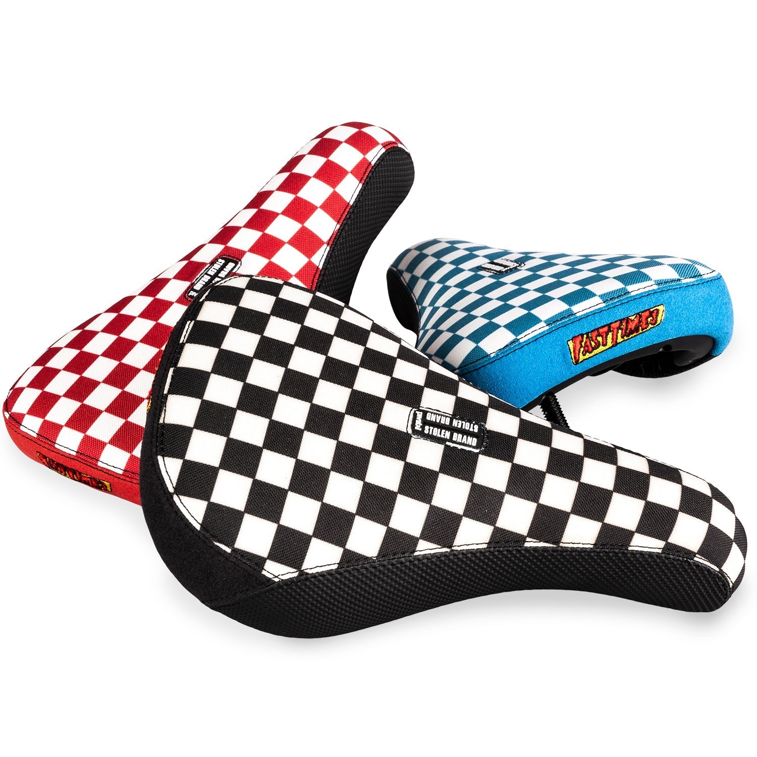 FAST TIMES XL PIVOTAL SEAT BLUE CHECKERBOARD