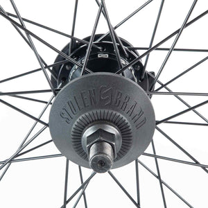 20" RAMPAGE PRO REAR CASSETTE WHEEL, BLACK