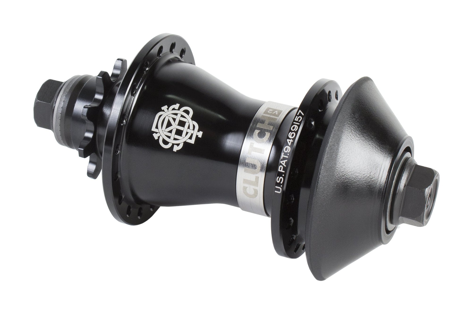 Odyssey Clutch v2 Freecoaster Hub - Black - Downtown Bicycle Works 