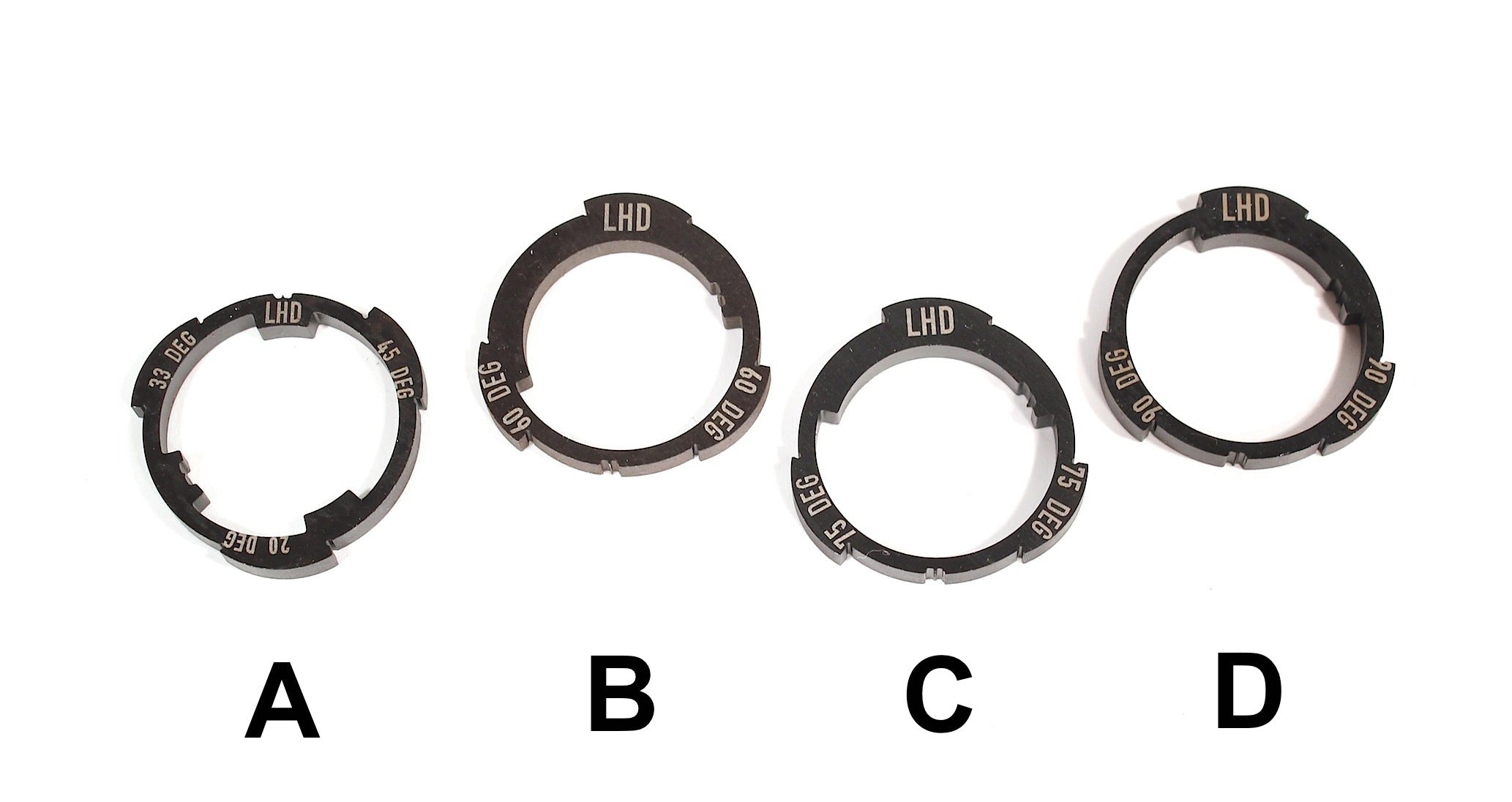 Profile Racing Z Coaster Slack Ring Different Degrees